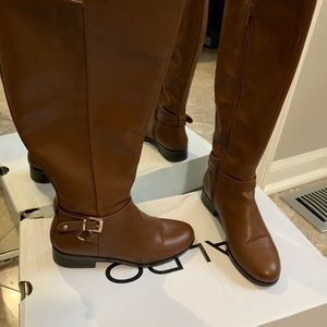Aldo ocoamma brown boots.